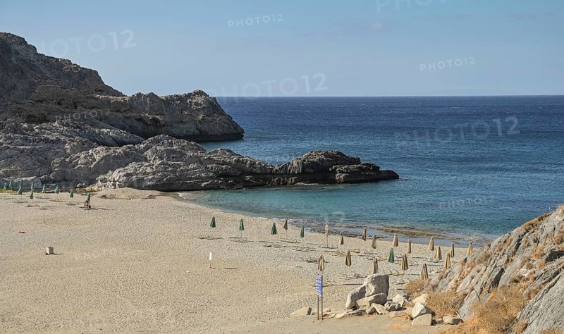 Sandy beach Ammoudi Beach