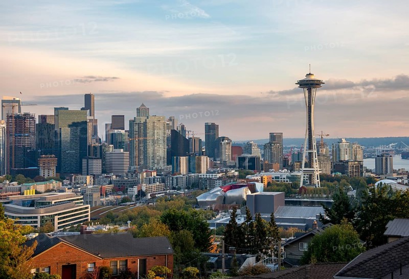 View over Seattle