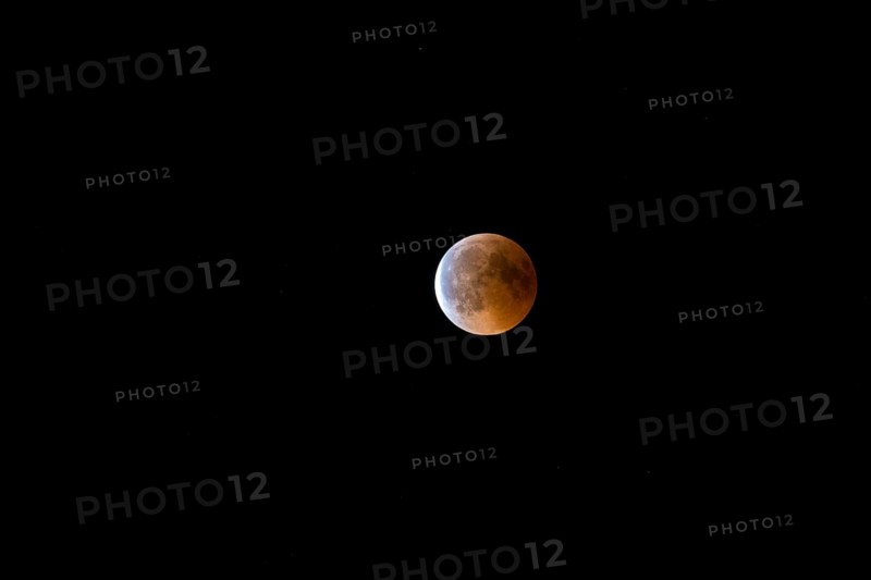 Lunar eclipse in Central Europe