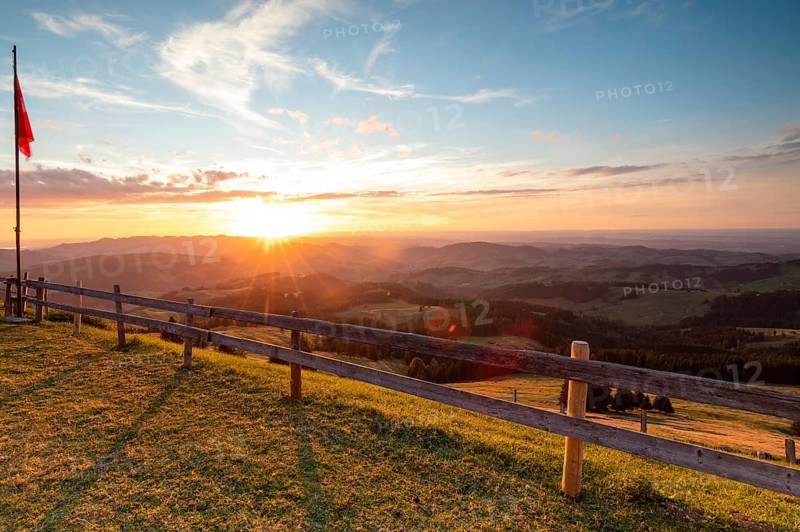 Sunset on the Hochalp