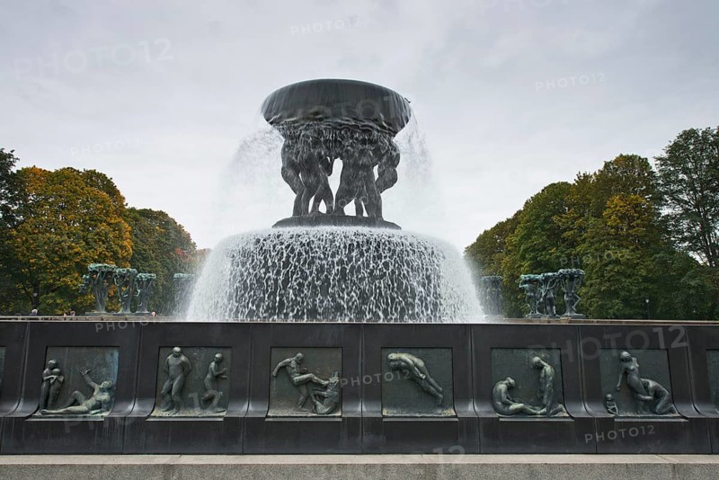 Sculptures in the Vigeland Sculpture Park