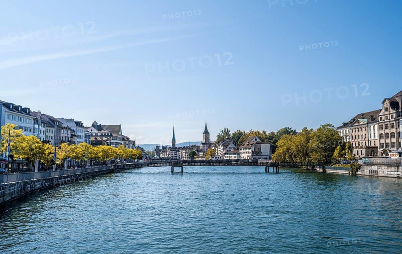 View over the river Limmat