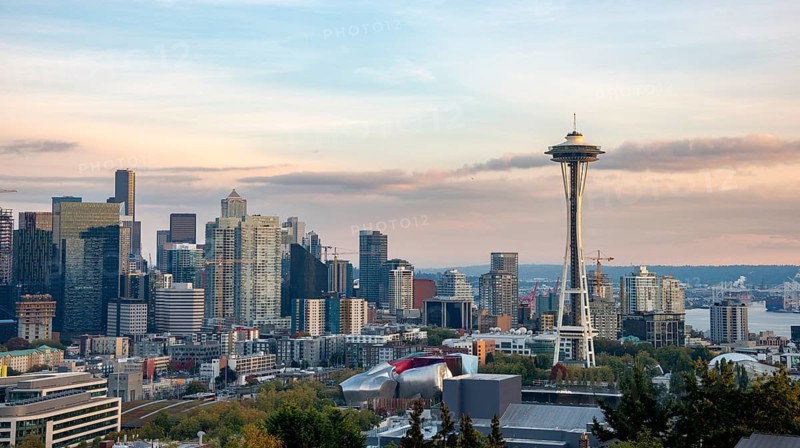 View over Seattle