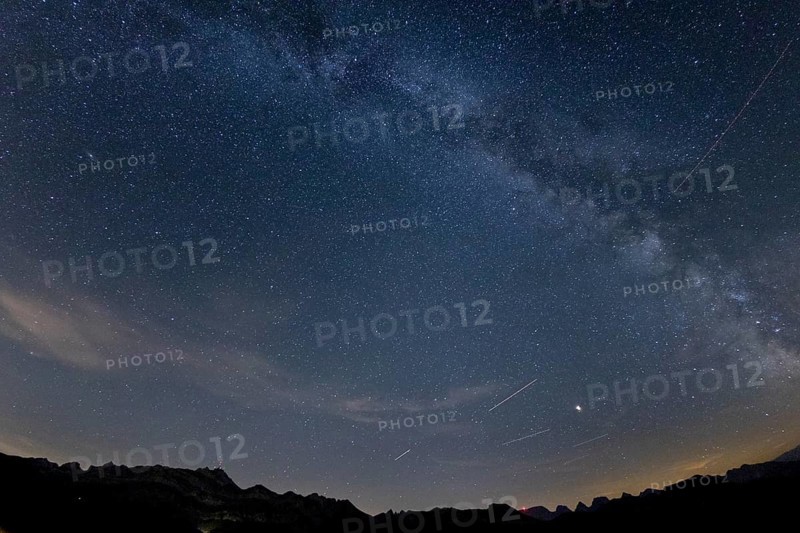 Milky Way on a clear night on the Hochalp
