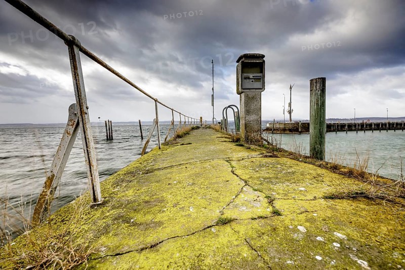 Storm Lolita moves across Lake Constance