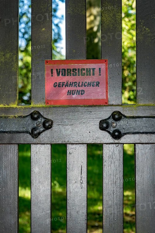 Warning sign