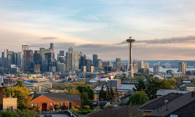 View over Seattle