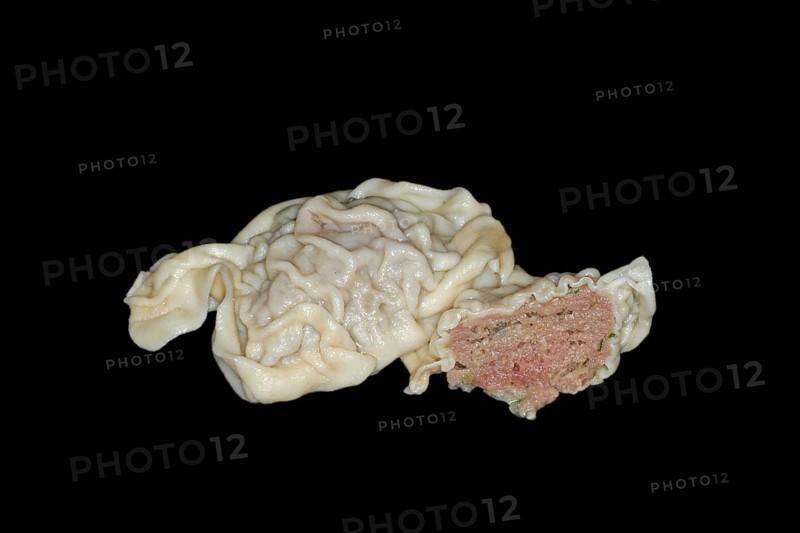 Ready-cooked Maultasche filled with beef and minced pork
