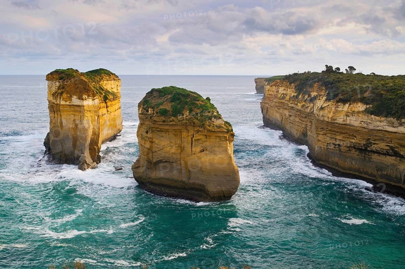 Loch Ard Gorge rock formation