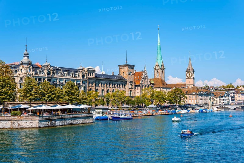 View over the Limmat