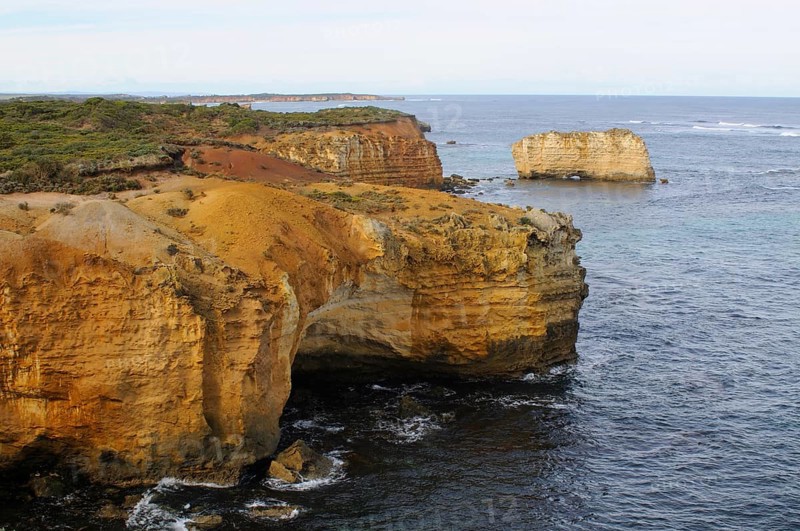 Loch Ard Gorge rock formation