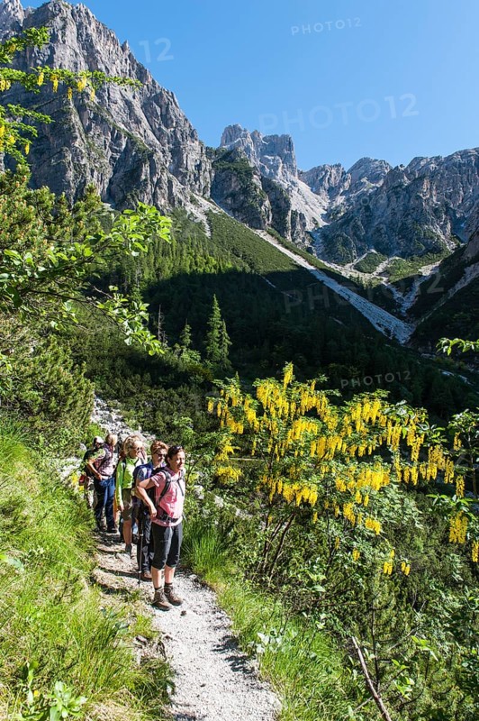 Mountain hiking