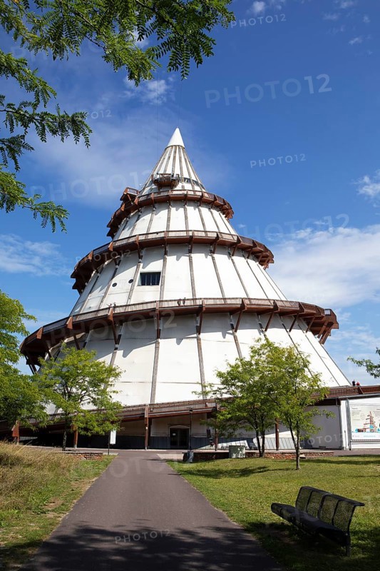 Millennium Tower Elbauenpark Magdeburg Saxony-Anhalt Germany