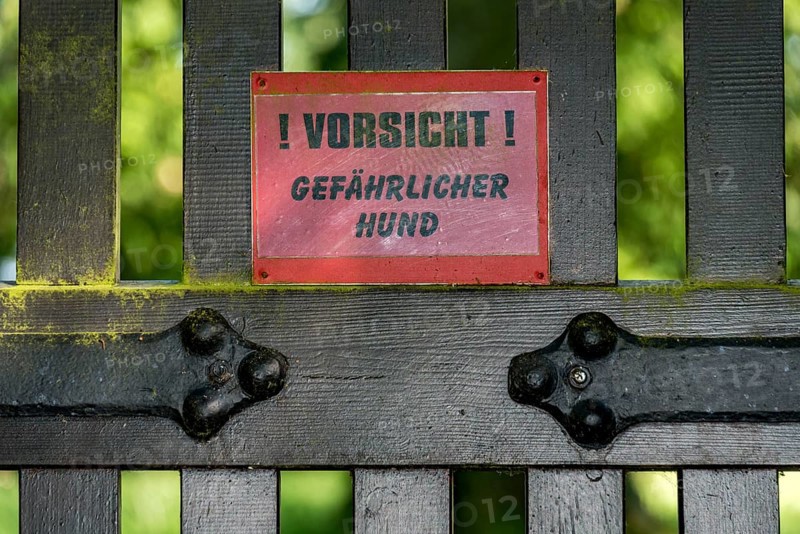 Warning sign