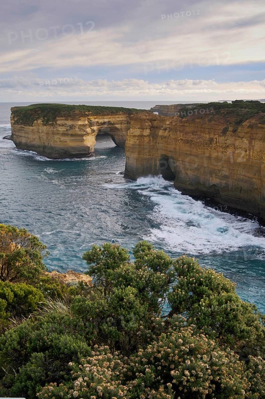 Loch Ard Gorge rock formation