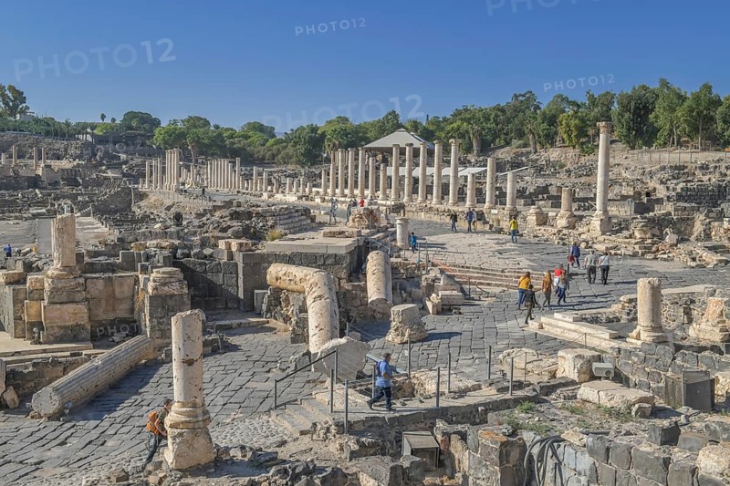 Excavation site site Bet She'an