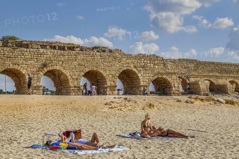 Aquaeduct on the beach