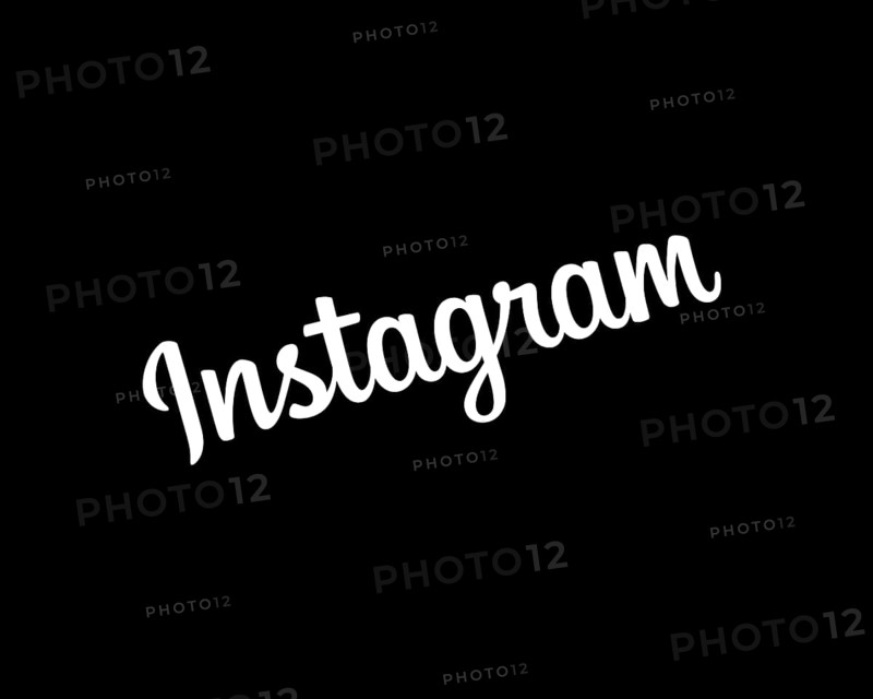 Instagram wordmark white