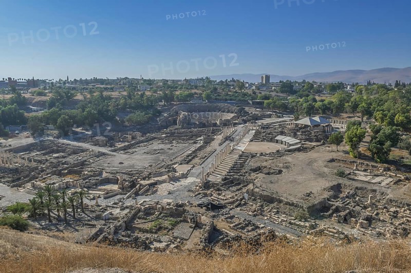 Excavation site site Bet She'an