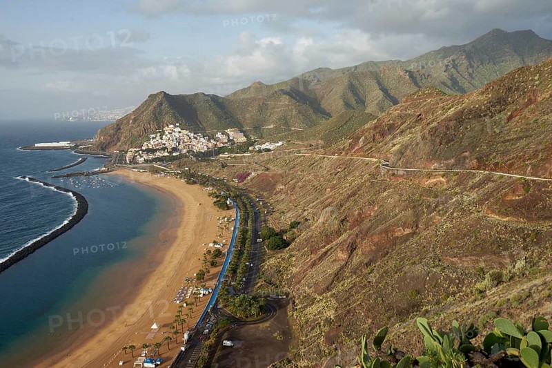 The beach Playa de Las Teresitas
