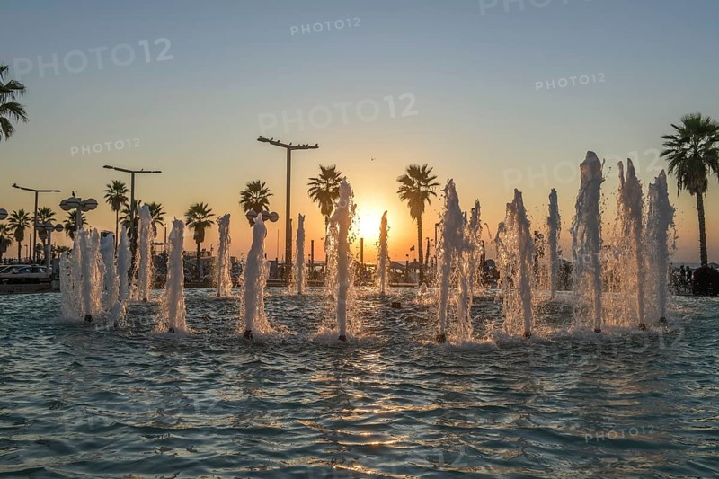 Fountain at Ha Knesset Square