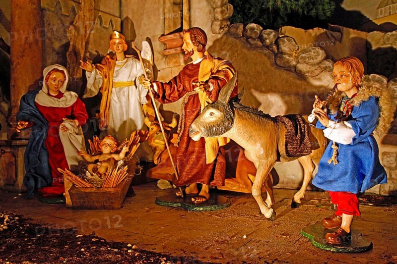 Christmas cot