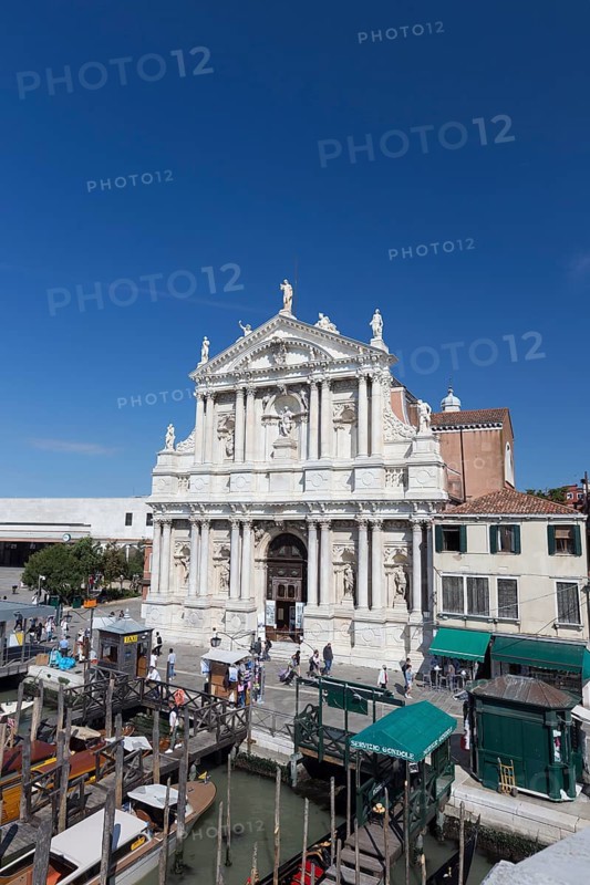 The church of Santa Maria di Nazareth or church of the Scalzi