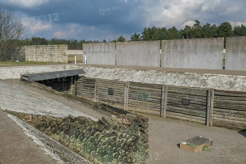 Replica of the shooting trench