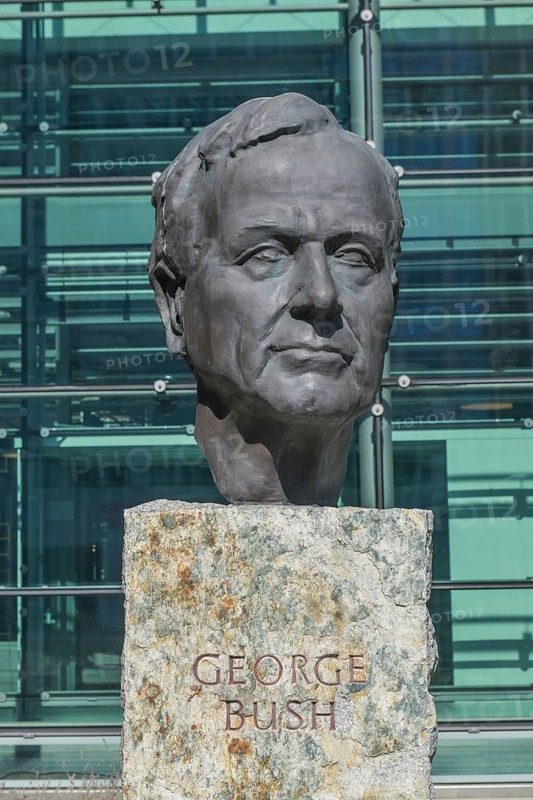 Bust of President George Bush