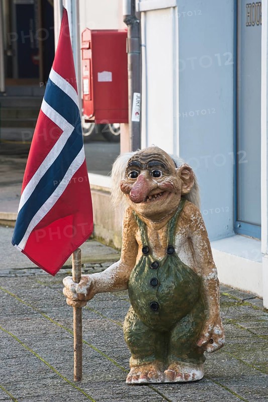 Troll figures in Alesund