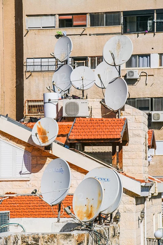 Satellite dishes