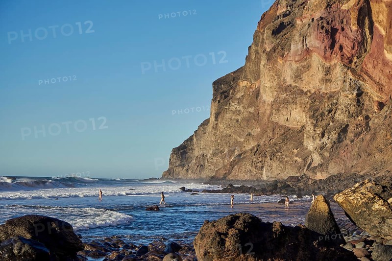 Bathers at Playa del Ingles