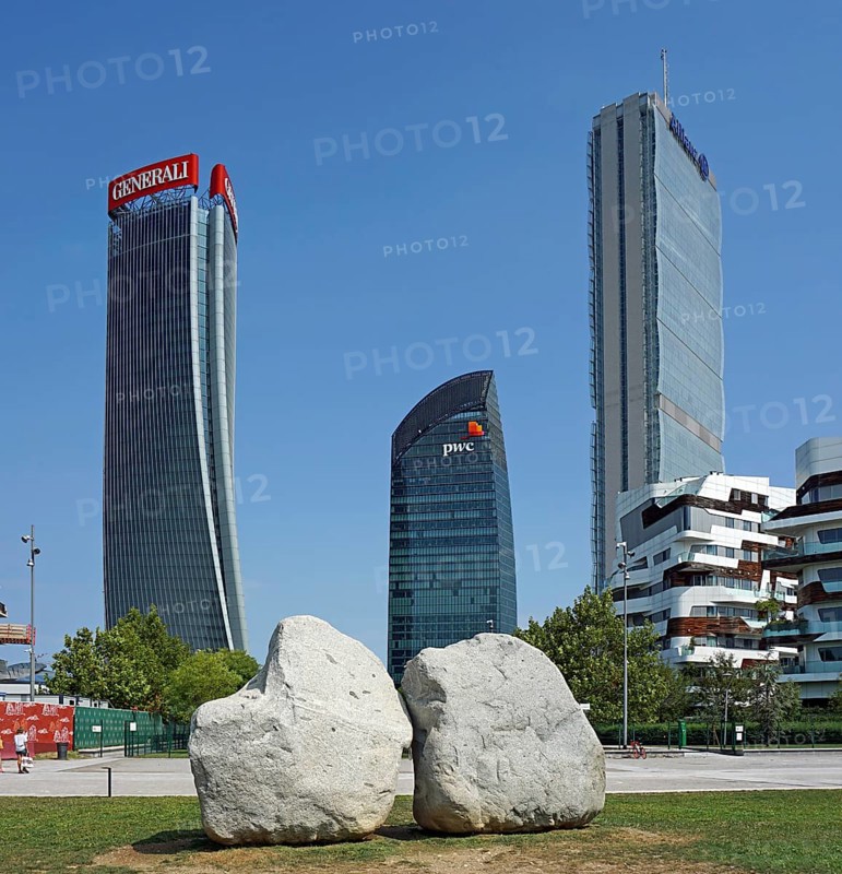 Torre Generali or Lo Storto by architect Zaha Hadid