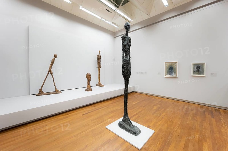 Sculptures in an Exhibition