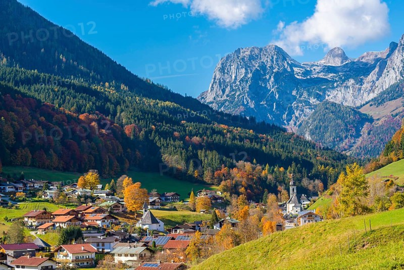 Ramsau with St. Sebastian Parish Church