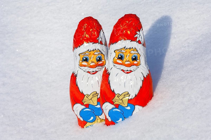 Chocolate Santas