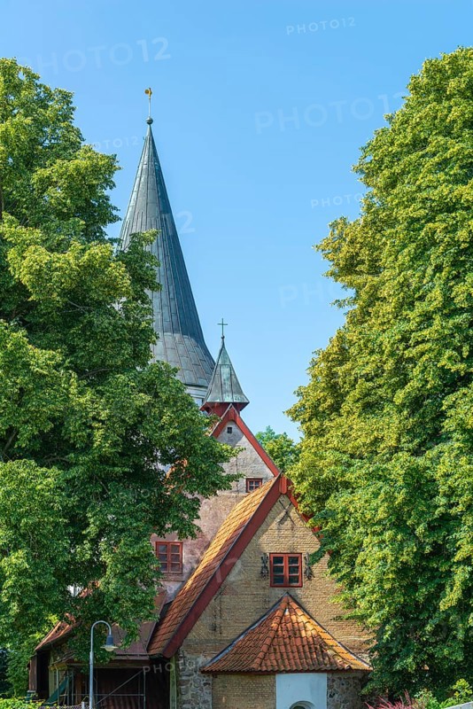 Romanesque fieldstone church of St. Katharinen