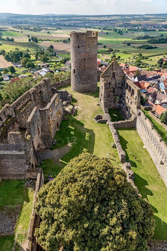Romanesque Muenzenberg ruin