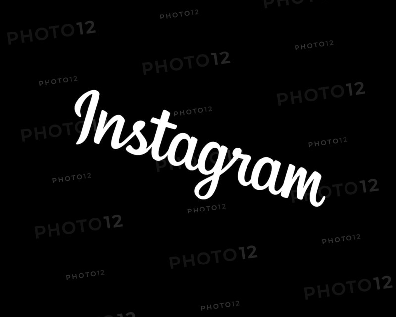 Instagram wordmark white