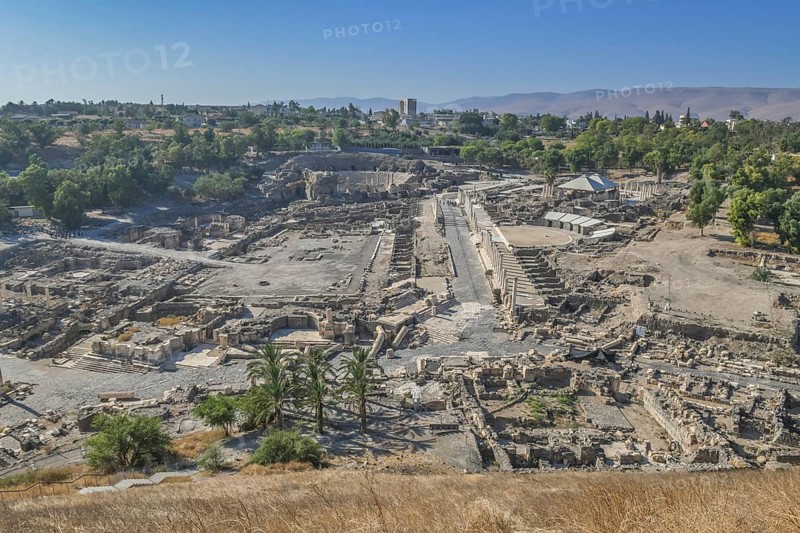 Excavation site site Bet She'an