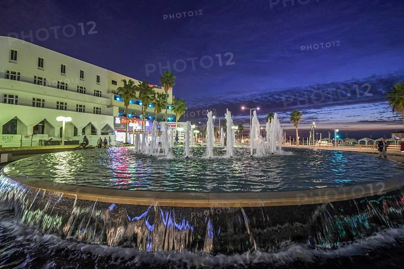 Fountain at Ha Knesset Square