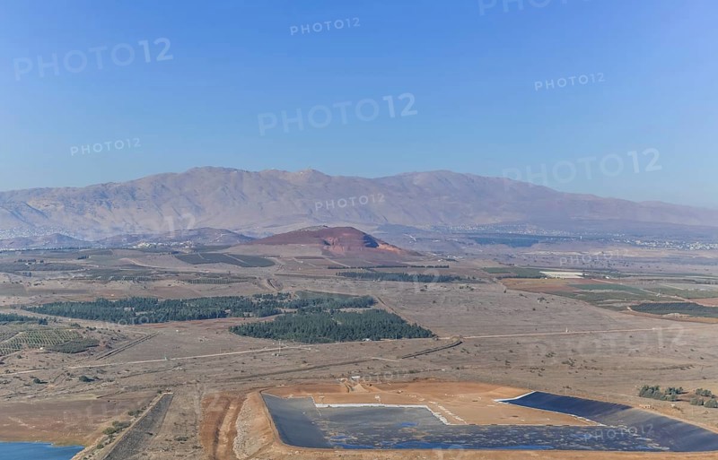 Plateau between Merom Golan and Mount Hermon