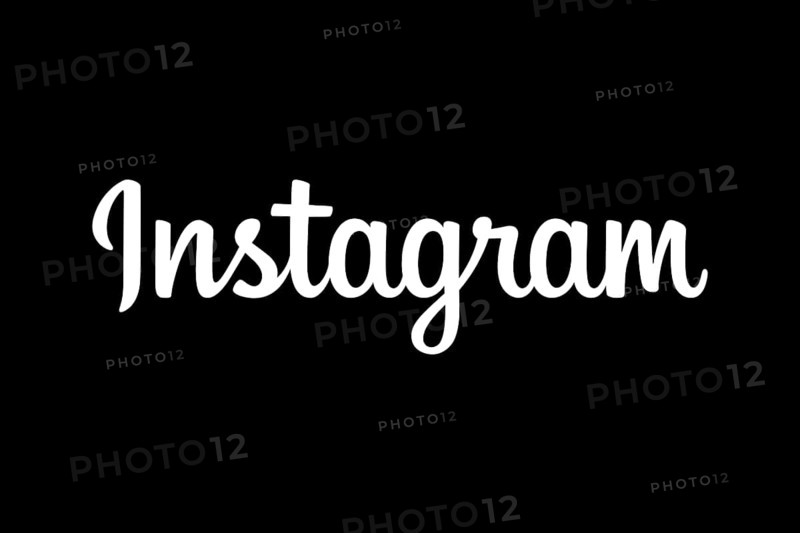 Instagram Wordmark White