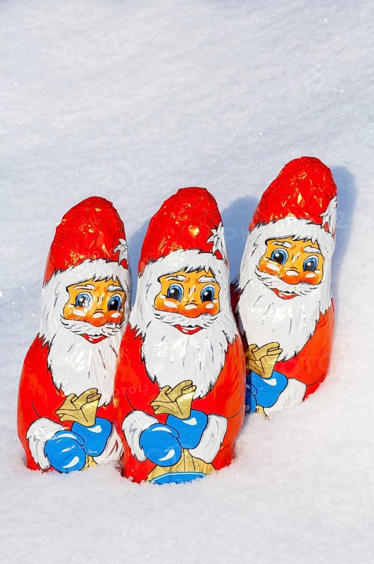 Chocolate Santas