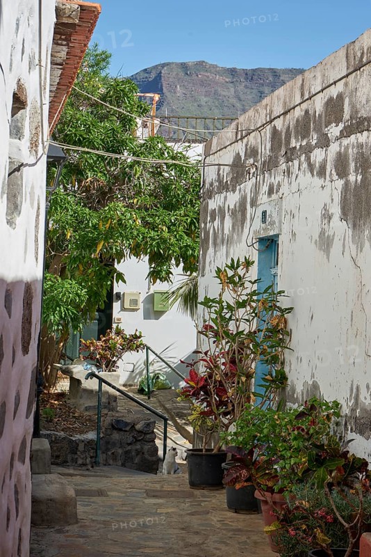 Alley in the district of La Calera