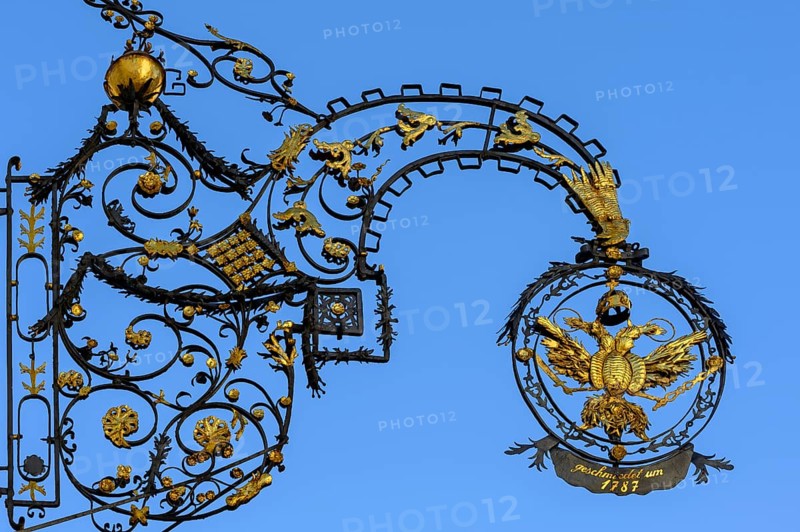 Nose shield with double eagle from 1787