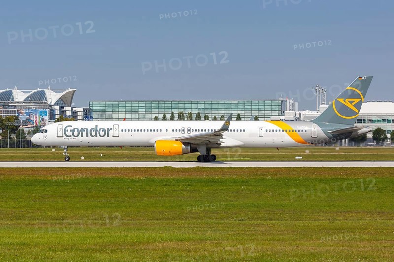 A Boeing 757-300 aircraft