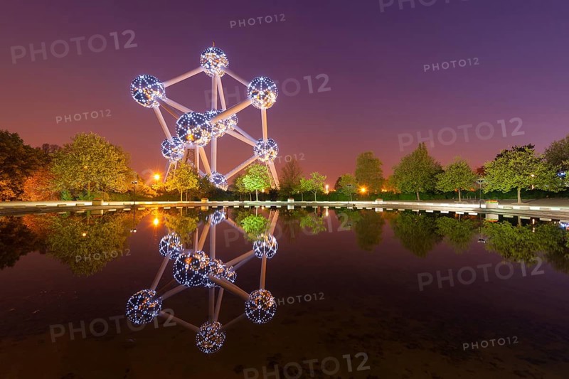 Atomium in the Dusk