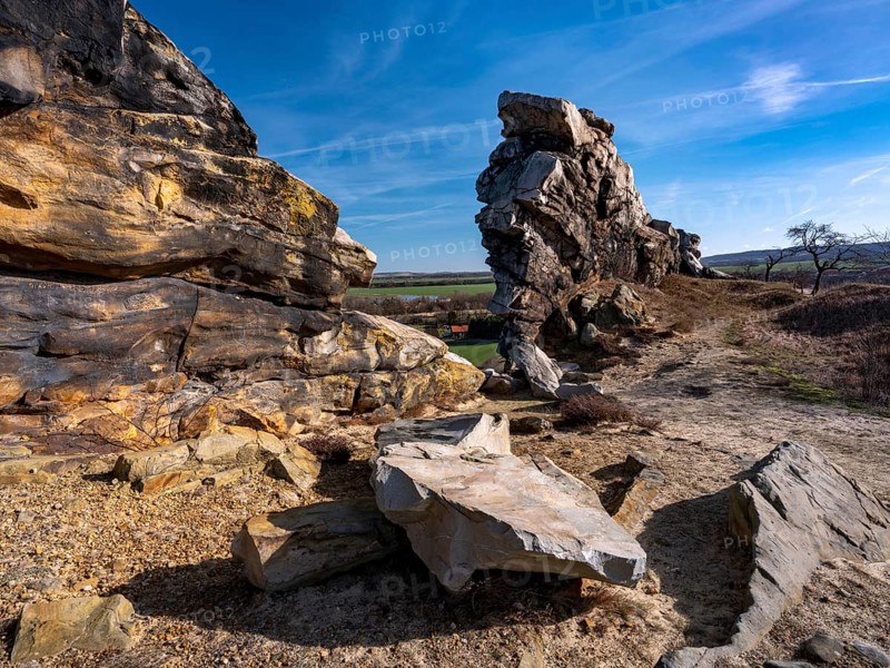 Koenigstein rock formation