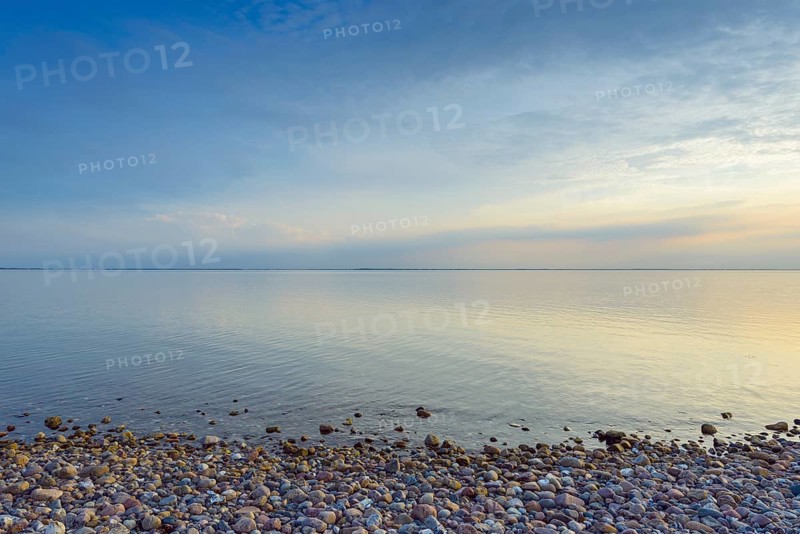 Pepples Beach at the Evening